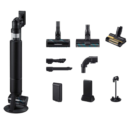 Samsung Bespoke AI Jet Ultra Akku+ CompleteClean | 400 W, 2 Akkus, All-in-One-Station, Pet Tool+, Satin Black